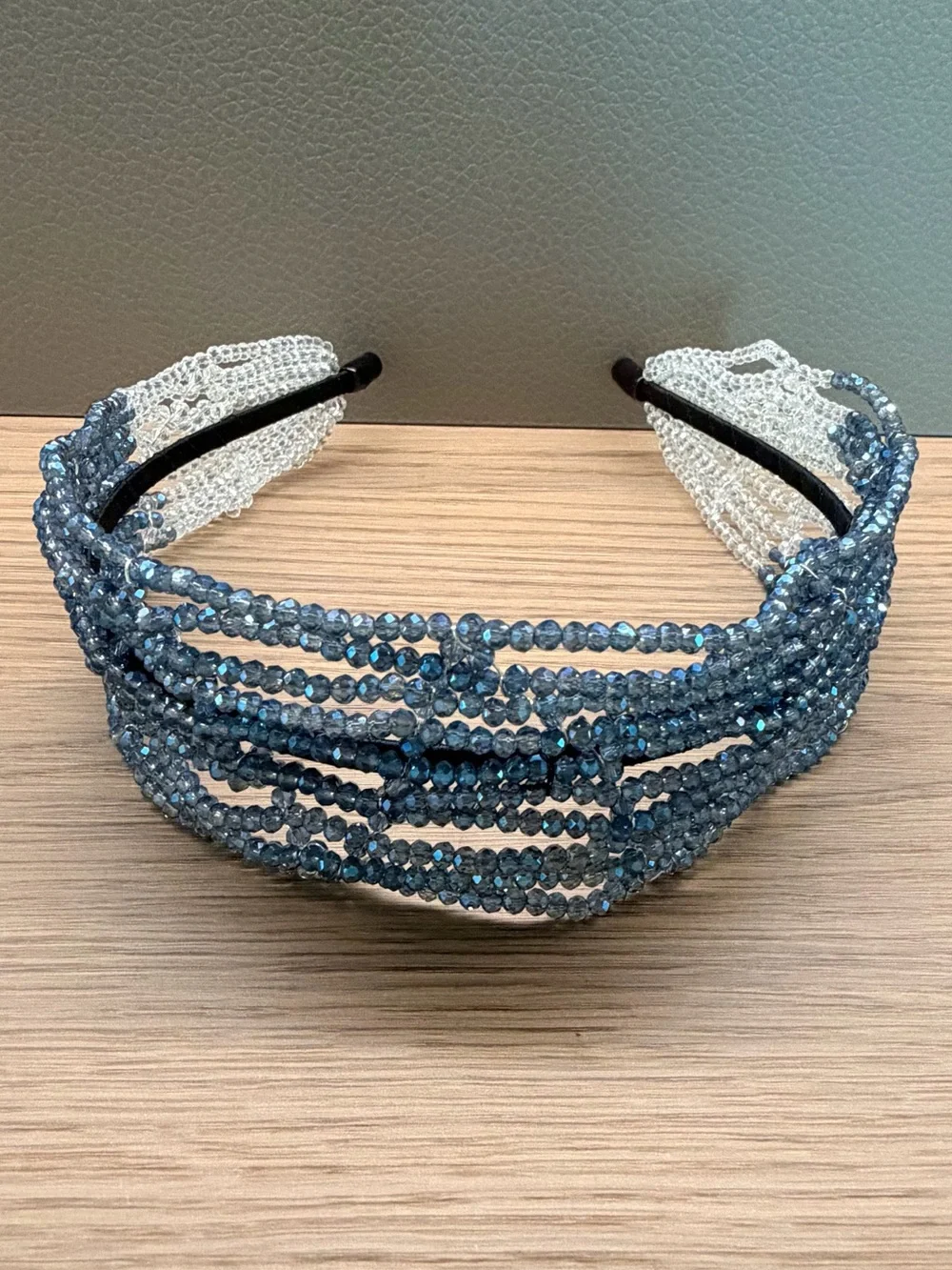 Multi-Layer Handcrafted Crystal Hairband